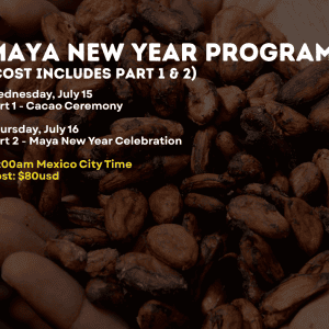 MAYA NEW YEAR PROGRAM ($80 includes part 1 & 2)